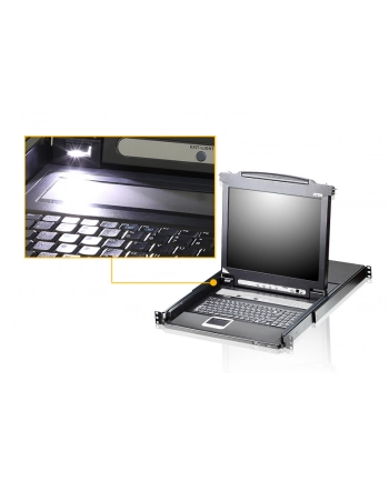 SINGLE RAIL 16P PS/2-USB LCDKVMP 17INCH nr 1