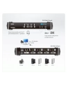 CUBIQ 4-PORT USB DVI DUAL LINK KVMP SWIT - nr 23
