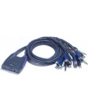 PETITE 4 PORT USB KVM SWITCH W/2.5M W/1. - nr 13