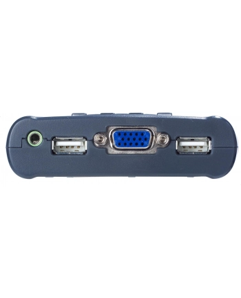 PETITE 4 PORT USB KVM SWITCH W/2.5M W/1.