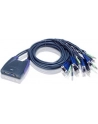 PETITE 4 PORT USB KVM SWITCH W/2.5M W/1. - nr 17