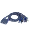 PETITE 4 PORT USB KVM SWITCH W/2.5M W/1. - nr 19