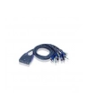 PETITE 4 PORT USB KVM SWITCH W/2.5M W/1. - nr 26