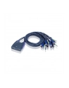 PETITE 4 PORT USB KVM SWITCH W/2.5M W/1. - nr 36