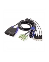 PETITE 4 PORT USB KVM SWITCH W/2.5M W/1. - nr 39
