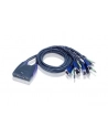 PETITE 4 PORT USB KVM SWITCH W/2.5M W/1. - nr 3