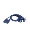 PETITE 4 PORT USB KVM SWITCH W/2.5M W/1. - nr 4