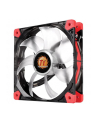 Thermaltake Wentylator - Luna 12 LED Red (120mm, 1200 RPM) BOX - nr 105