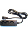 PDU 10A 1xIEC - 3x SCHUKO - nr 1