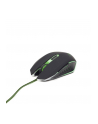  MYSZ GEMBIRD OPTYCZNA GAMING 2400DPI 6-BUTTON GREEN - nr 13