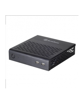 SilverStone Petit PT13 Black ,Mini-ITX case, USB 2.0 x2, black