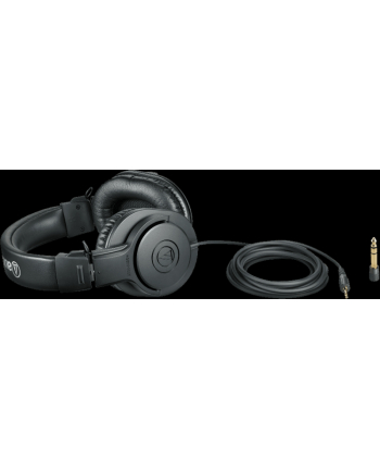 Audio Technika ATH-M20X Closed-back headphones/ 40 mm drivers/ 96 dB/ 47 ohms/ 15 - 20,000 Hz