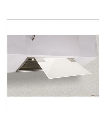Cata GC DUAL WH 75 Integrated  Cooker Hood, White, 2 Motors x 240W, 1200 kub.m. ( IEC 820 kub.m/h), 3 Levels Touch Control, 2x50W Halogen Lamps, Adjustable Intensity,  48/55/63 dB(a),Outflow: 150/125 mm, Swing Panel Perimeter Extraction