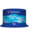 CD-R VERBATIM AZO 700MB 52X CRYSTAL SP 50SZT - nr 3