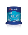 VERBATIM CD-R 700MB 52X EXTRA PROTECTION SP 100SZT - nr 9