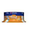 DVD-R VERBATIM AZO 4.7GB 16X WIDE PRINTABLE SP 25SZ - nr 1