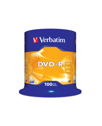 DVD-R VERBATIM AZO 4.7GB 16X MATT SILVER SP 100SZT nr 2