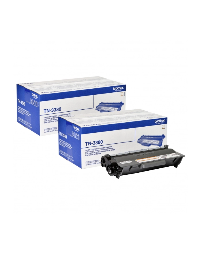 Toner TN3380TWIN czarny 16k DCP8110/MFC85x0/HL54x0 główny