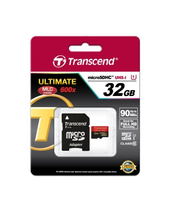 Transcend memory card Micro SDHC 32GB UHS-1  600x nr 2