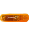 Intenso pamięć USB RAINBOW LINE ORANGE 64GB - nr 28