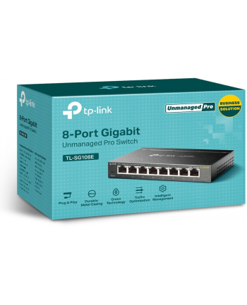 TP-Link TL-SG108 8-Port Gigabit Easy Smart Switch Desktop