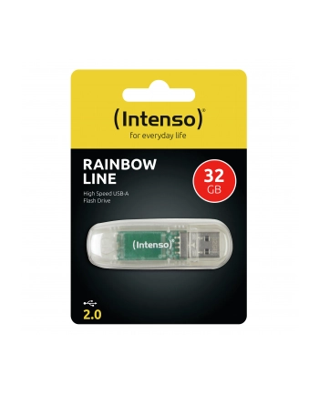 Intenso pamięć USB RAINBOW LINE TRANSPARENT 32GB nr 2