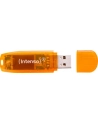 Intenso pamięć USB RAINBOW LINE ORANGE 64GB - nr 54