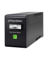 Power Walker UPS Line-Interactive 800VA 2x PL 230V, PURE SINE, RJ11/RJ45,USB,LCD - nr 37