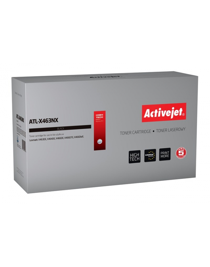 ActiveJet ATL-X463NX toner laserowy do drukarki LEXMARK (zamiennik X463X21G) główny