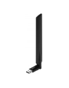 Edimax Technology Edimax AC600 Dual Band 802.11ac USB adapter, 2,4GHz+5GHz, 4/6dBi antenna craddle - nr 44