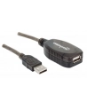 Manhattan Przedłużacz USB 2.0 aktywny A-A M/Ż 10m - nr 27