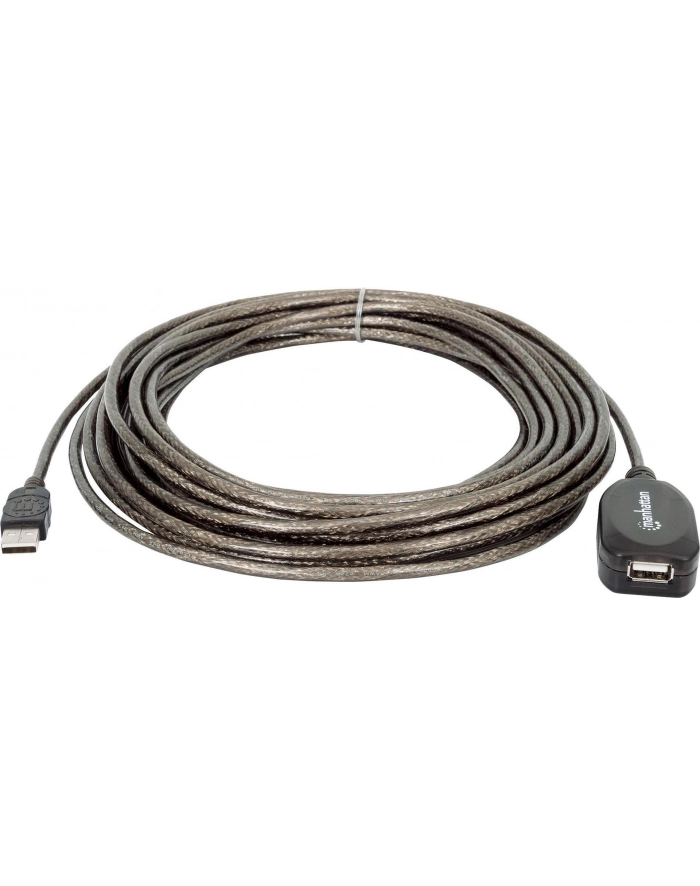 Manhattan Przedłużacz USB 2.0 aktywny A-A M/Ż 10m główny