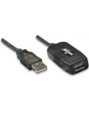 Manhattan Przedłużacz USB 2.0 aktywny A-A M/Ż 10m - nr 42