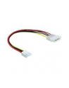 Delock kabel zasilający MOLEX (M) -> FDD 4 PIN, 22cm - nr 12