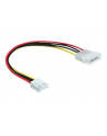 Delock kabel zasilający MOLEX (M) -> FDD 4 PIN, 22cm - nr 13