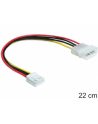 Delock kabel zasilający MOLEX (M) -> FDD 4 PIN, 22cm - nr 5