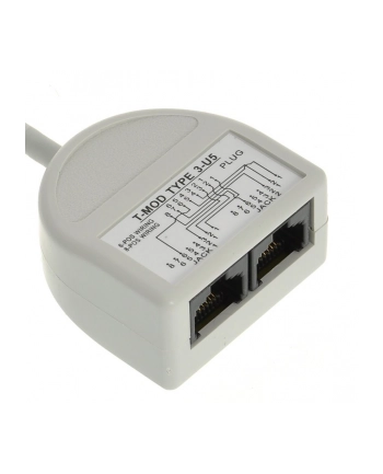 Splitter komputer/komputer 2 x RJ45 nr 2