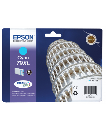 Tusz Epson cyan T7902 | 17 ml | WF-5110DW/WF-5190DW/WF-5620DWF/WF-5690DWF nr 2