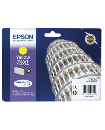 Tusz Epson yellow T7904 | 17 ml | WF-5110DW/WF-5190DW/WF-5620DWF/WF-5690DWF