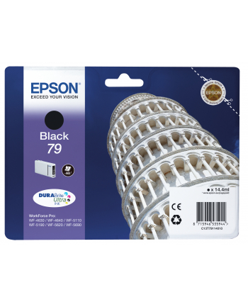 Tusz Epson Black T7911 | 14 ml | WF-5110DW/WF-5190DW/WF-5620DWF/WF-5690DWF nr 1