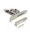 Delock Karta PCI Express > 3 x zewnętrzny + 1 x wewnętrzny USB 3.0 - nr 28