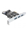 Delock Karta PCI Express > 3 x zewnętrzny + 1 x wewnętrzny USB 3.0 - nr 12