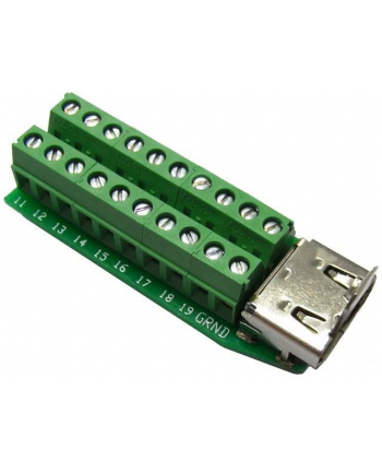 Delock Adapter Terminal Block (20-pin) -> HDMI