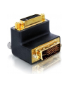 Delock adapter DVI-I(M) 29pin ->DVI-I(F) 29pin kątowy - nr 13