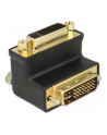 Delock adapter DVI-I(M) 29pin ->DVI-I(F) 29pin kątowy - nr 14