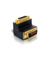 Delock adapter DVI-I(M) 29pin ->DVI-I(F) 29pin kątowy - nr 5