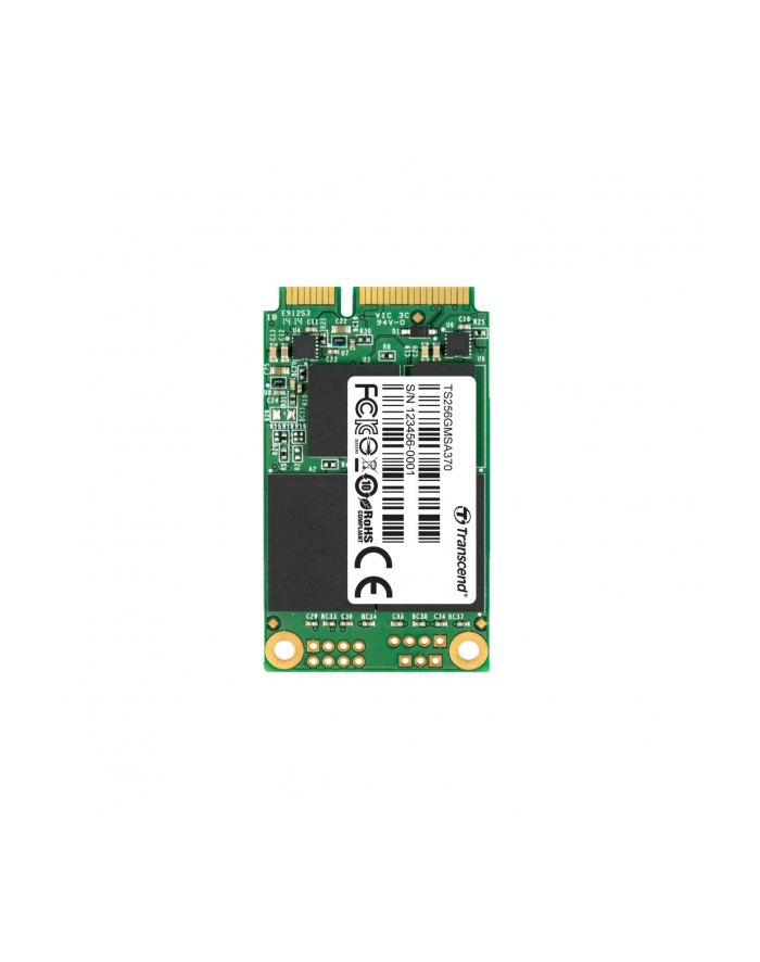 Transcend SSD370  256GB mSATA 6GB/s, MLC główny