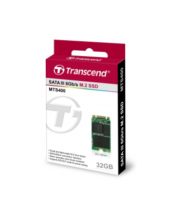 Transcend SSD M.2 2242 SATA 6GB/s, 32GB, MLC (read/write; 260/40MB/s) nr 2
