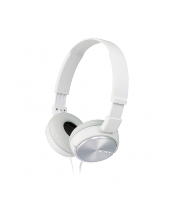 Słuchawki z mikrofonem Sony MDR-ZX310APW (białe/ nauszne)