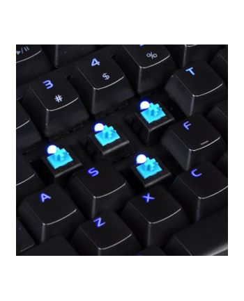 Tt eSPORTS Klawiatura dla graczy - Poseidon Z illuminated Blue Switch mechaniczna 1000Hz polling